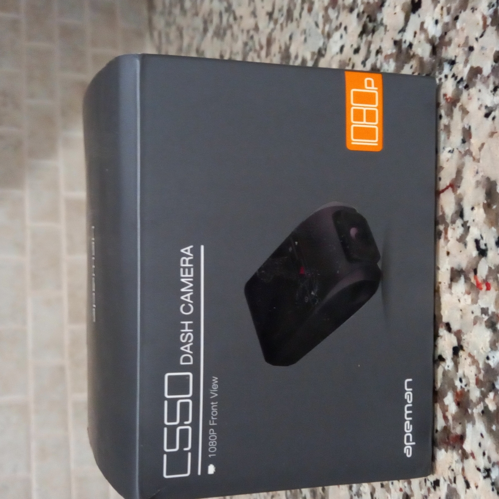 C550 dash camera 1080p front view.